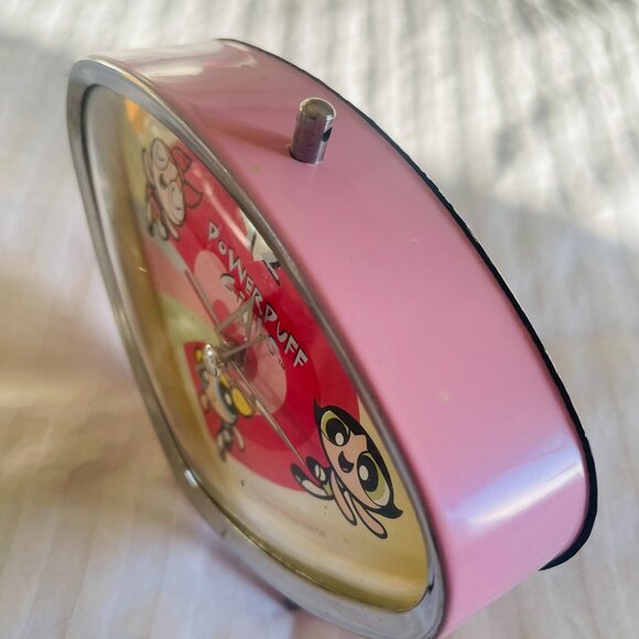 Vintage - POWERPUFF GIRLS DESK Clock. Collectors Item. Battery Operated. - Picture 6 of 7